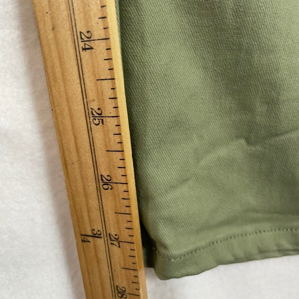 Gina Benotti Women  Slim Leg Pants S-48 Olive Green Viscose Blend Casual Straigh - Picture 8 of 10